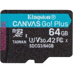 Kingston Canvas Go! Plus MicroSDXC Class 10 V30 (SDCG3/64GB)