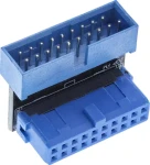InLine 33448U / Interný adaptér USB 3.0 / 19-pin / lomený (33448U)