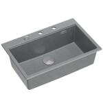 Quadron Quadron - Granitový drez MARC 110 WORKSTATION Grey Metallic Meď HQM7650U5_PVDC1