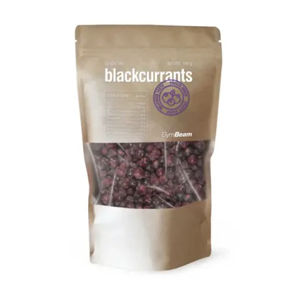 Lyofilizované čierne ríbezle - GymBeam (100 g) (81760-1-100g)