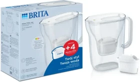 Brita Style Essential biela / Filtračná kanvica / 2,4 l / MAXTRA + / vr. 4 filtrov MX Pro Pure Performance (1059261)
