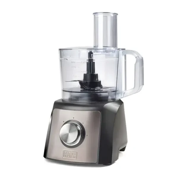 BlackDecker BXFPA1200E / Kuchynský robot / 1200W / 1,5 l / Lis na citrusy / Pulzné funkcie (ES9250050B)