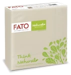 FATO Servítky Natural Style havana brown / Servítky / 33 x 33 cm / 2-vrstvové / 50 ks (82595000)