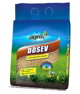 AGRO Trávna zmes dosev 2 kg