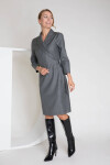 Deni Cler Milano Dress W-Do-3370-0N-F4-80-1 Grey 32