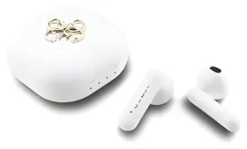 Guess 4G Metal Logo biela / Bezdrôtové slúchadlá / TWS / Do uší (57983126950)
