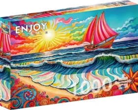 ENJOY Puzzle Plavba pri východe slnka