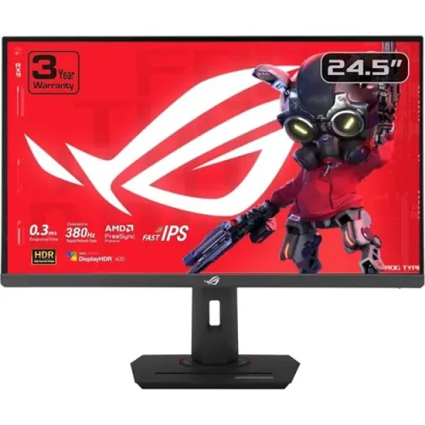 24.5" Asus ROG Strix XG259QNS / LCD / 1920 x 1080 / IPS / 16:9 / 1ms / 1000:1 / 400cd-m2 / HDMI+DP (90LM09M0-B01370)