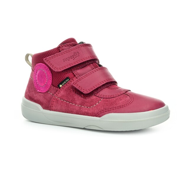 Superfit Superfree Rot/Pink členkové barefoot topánky 25 EUR
