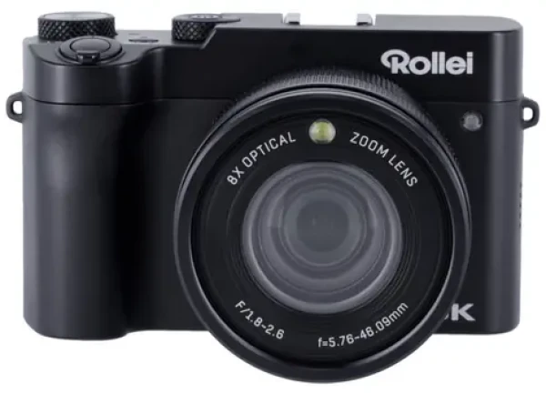Rollei Powerflex X8 Dual Lens čierna / 8 Mpix / 8x zoom / 3.6" LCD / 5K video (11216)