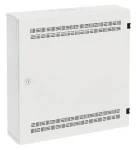 Solarix LC-18 biela / Nástenný dátový rozvádzač / 550x550x150 mm / lišty 2U, 4U, 11U / IP20 (86000572)