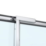 Sprchová zástena SAT Walk-In so stieracou lištou 130 cm SATWISL130 SATWISL130