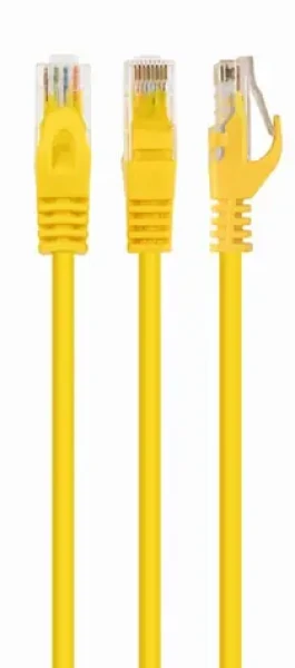 Gembird PP6U-1.5M CAT6 UTP 1.5m žltá / Patch kábel / RJ45 (PP6U-1.5M/Y)