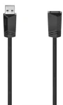 Hama USB kábel USB 2.0 čierna