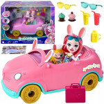 Mamido Enchantimals králičie vozík bábika Bree Bunnymobile doplnky autíčko ZA5468