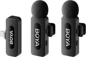 Boya Boya BY-V2 V2.0 Ultra compact 2.4GHz wireless mic for lightning devices - 2TX+1RX