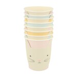 Meri Meri Papierové poháriky Cute Kitten 256 ml - set 8 ks