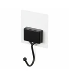Compactor Bestlock Black Magic Samolepiaci háčik čierna / bez vŕtania (RAN10202)
