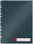 Leitz Cosy A4 Dosky veľkokapacitné nepriehľadný zamatová šedá 3 ks / PP / až 150 listov A4 (46680089)