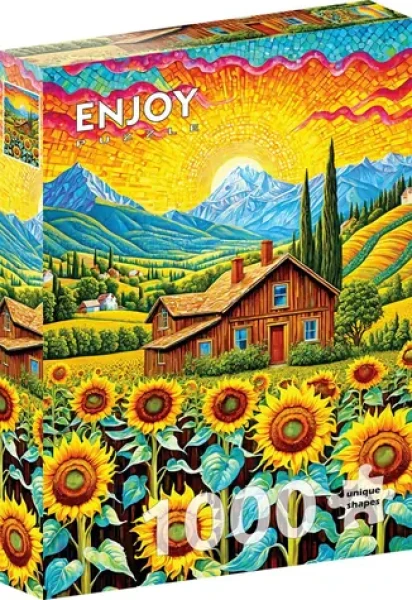 ENJOY Puzzle Slnečnicový dom