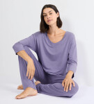 TIMELESS SENSUALITY - čipkovaný pyžamový set, mäkký modal Triumph LILAC 40