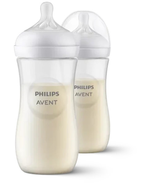 Philips Avent Natural Response SCY906/02 / Dojčenská fľaša / 2 ks / 330 ml / 3m+ (AVEY-040)
