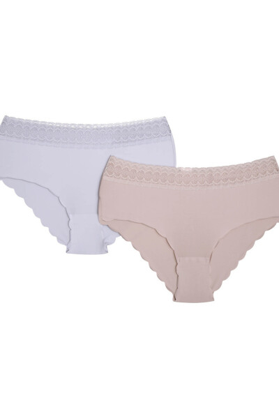 DÁMSKE NOHAVIČKY 2 PAK 42826 POLLY 2 SS25 BLUE-ROW XL