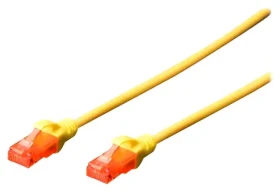 Digitus CAT 6 UTP AWG 26/7 žltý / Patch kábel / 2 m / LSZH (DK-1617-020/Y)