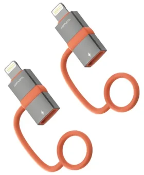 4smarts Adaptér USB-C na Lightning PD 27W sivá / Adaptér / Power Delivery 27W / 2 ks (541522)