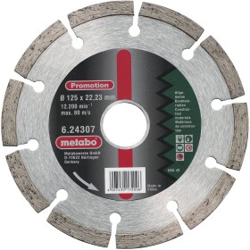 Metabo 624310000 diamantový rezný kotúč Priemer 230 mm 1 ks; 624310000