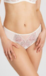 Gorsenia K 845 Love Game Brazílske nohavičky S-2XL Krémový XL