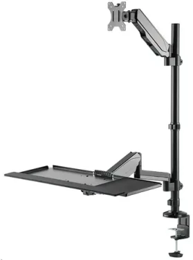 Neomounts DS90-325BL1 / držiak na stôl / pre monitor. klávesnica a myš / 17-32" / VESA 75x75/100x100 / nosn. 9+1kg (DS90-325BL1)