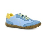 Groundies Panama Kids Sky blue/Lemon cream celoročné nízke barefoot topánky 27 EUR