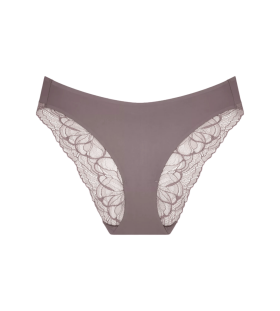 Dámske nohavičky Body Make-Up Illusion Lace Highleg Tai - GRAY - sivá 3091 - TRIUMPH GRAY 46