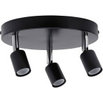 Paulmann Carolina 66752 nástenný reflektor GU10 antracitová, chróm; 66752