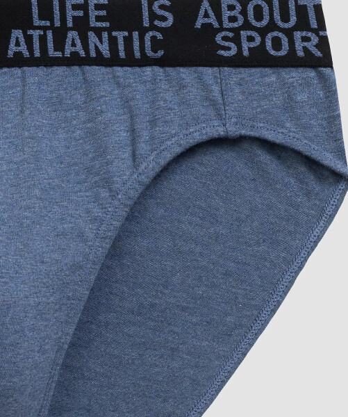 Nohavičky Atlantic 3MP-209/25 A'3 S-2XL zeleno-maroun-modrá XL