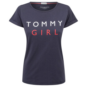 Dámske tričko s krátkym rukávom UW0UW01619-416 - Tommy Hilfiger XS