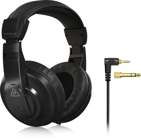 Behringer HPM1100 čierna / Slúchadlá s mikrofónom / 2m / USB (27000932)