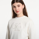 Mikina Calvin Klein Jeans Ls Baby Terry Seasonal Monologo Hoodie Tofu S