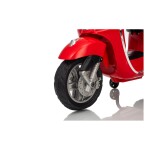 Mamido Detský elektrický skúter Vespa ROMA červený