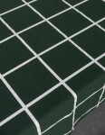 Storefactory Bavlnený obrus Green Checkered 250 x 140 cm