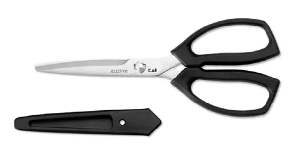 KAI Select 100 DH-3139 čierne / Nožnice / rozoberateľné / Slim-Light / 18,5 cm (DH-3139)