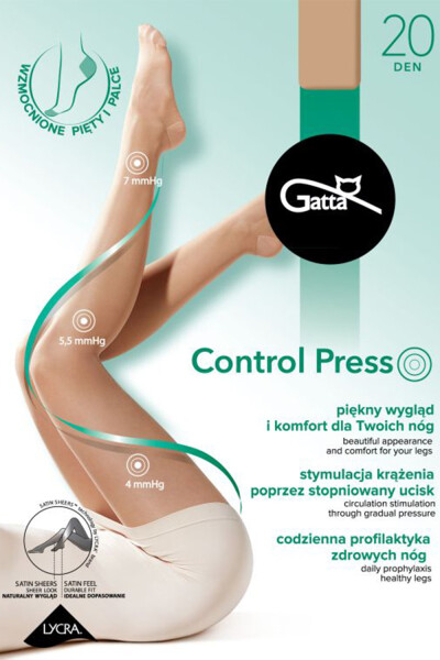 Gatta Control Press farba:zlatá 5-XL