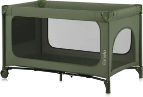Lionelo Postieľka cestovná Jasmin Green Olive / od 0 do 36 mesiacov (LO-JASMIN EASY FOLD GREEN OLIV)