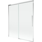MEXEN/S - Rox vaňová zástena 2-krídlová posuvná 140 x 150, transparent, chróm 8C9-140-001-01-00