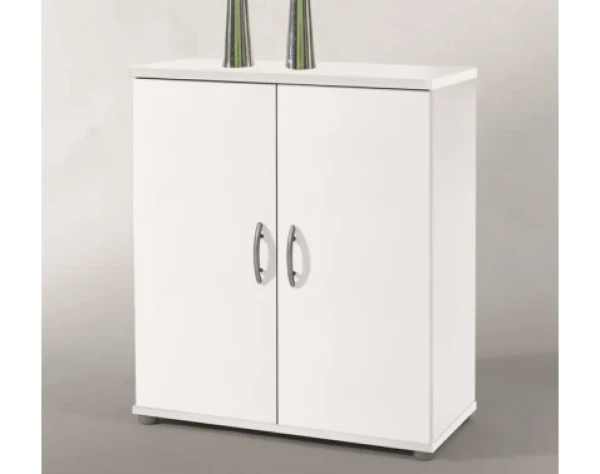 Komoda 2-dverová Lilly, biela%