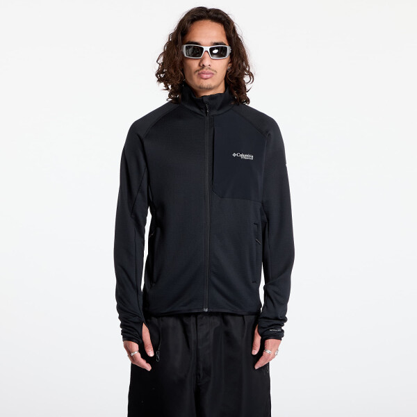 Mikina Columbia Triple Canyon™ Grid Fleece FZ II Black S