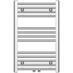CERANO - Kúpeľňový radiátor Benito - stredové pripojenie 50mm/bočné - 209 W - chróm - 700x450 mm CER-469468
