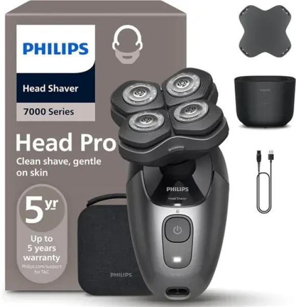 Philips HS7980/15 čierna / Zastrihávač vlasov / Rýchlonabíjanie / Puzdro / 5 rokov záruka (HS7980/15)