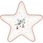 GREEN GATE Porcelánový tanier v tvare hviezdy Juana White